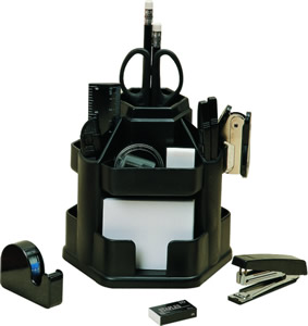 Galda organizators BD 802, melns.